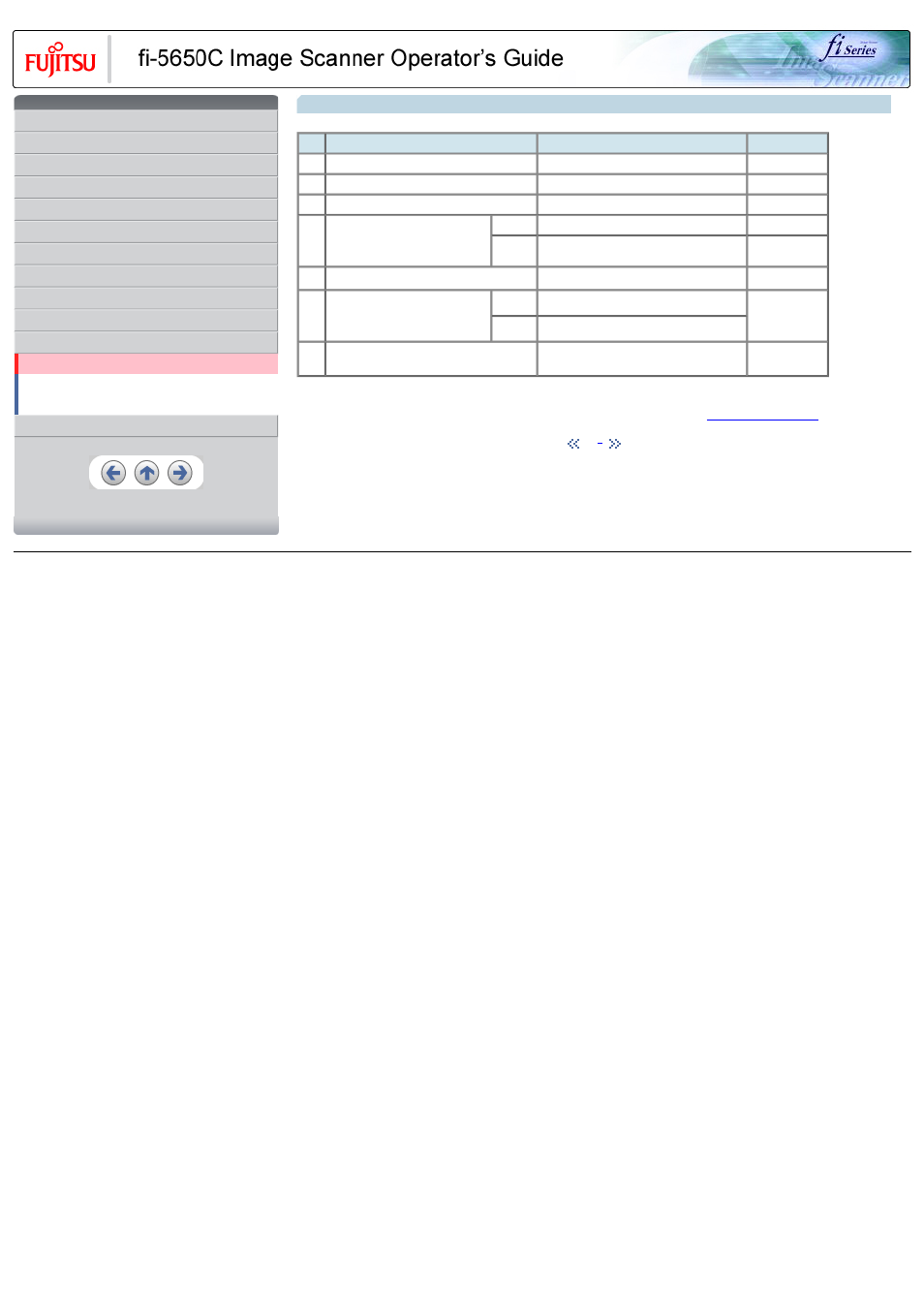 1 basic specification | FUJITSU Image Scanner fi-5650C User Manual | Page 153 / 161