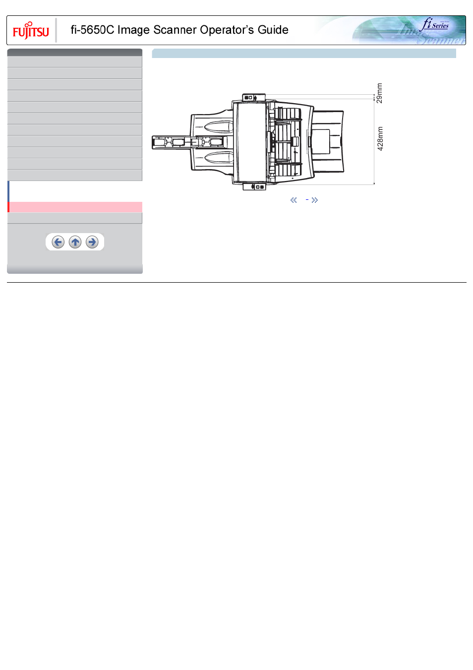 3 external dimensions | FUJITSU Image Scanner fi-5650C User Manual | Page 156 / 161