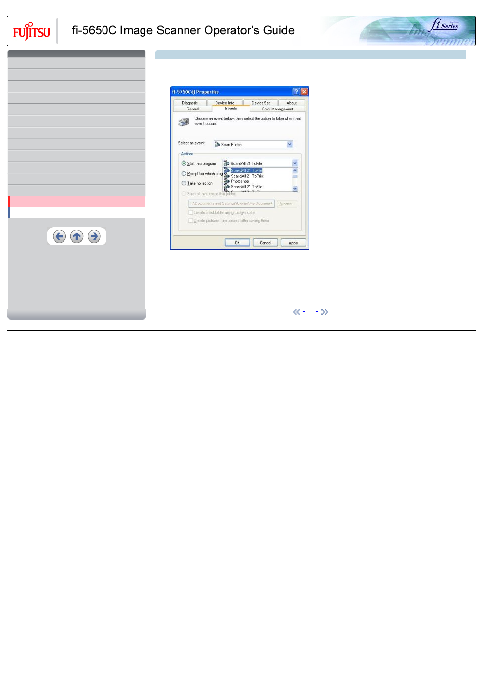 FUJITSU Image Scanner fi-5650C User Manual | Page 160 / 161