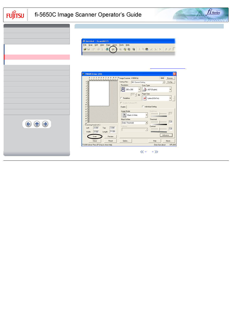 FUJITSU Image Scanner fi-5650C User Manual | Page 34 / 161