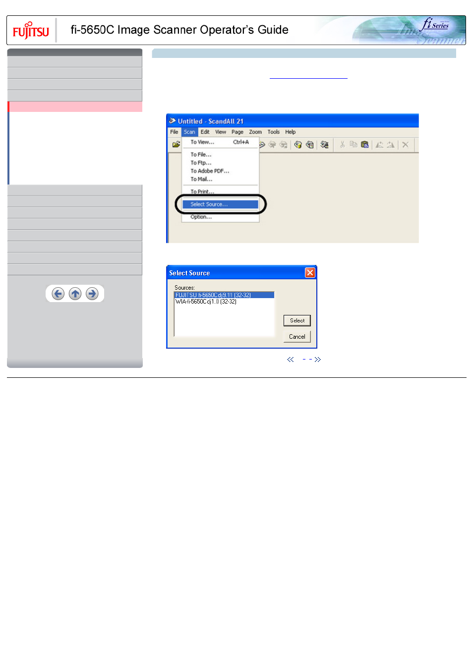 1 scanning double sided documents | FUJITSU Image Scanner fi-5650C User Manual | Page 66 / 161