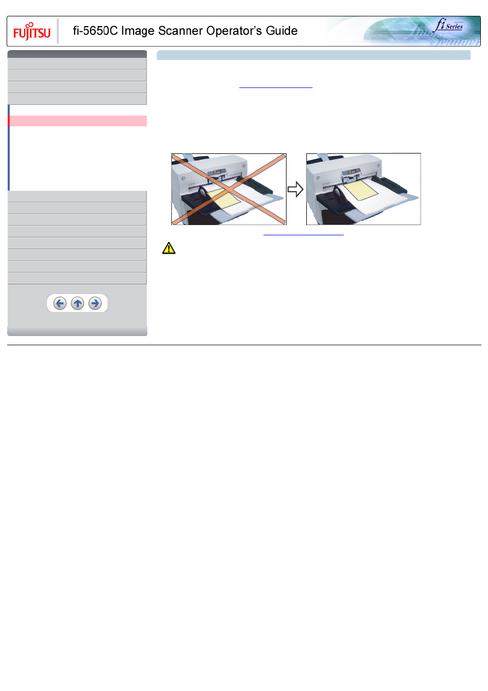 2 scanning documents with different widths | FUJITSU Image Scanner fi-5650C User Manual | Page 69 / 161