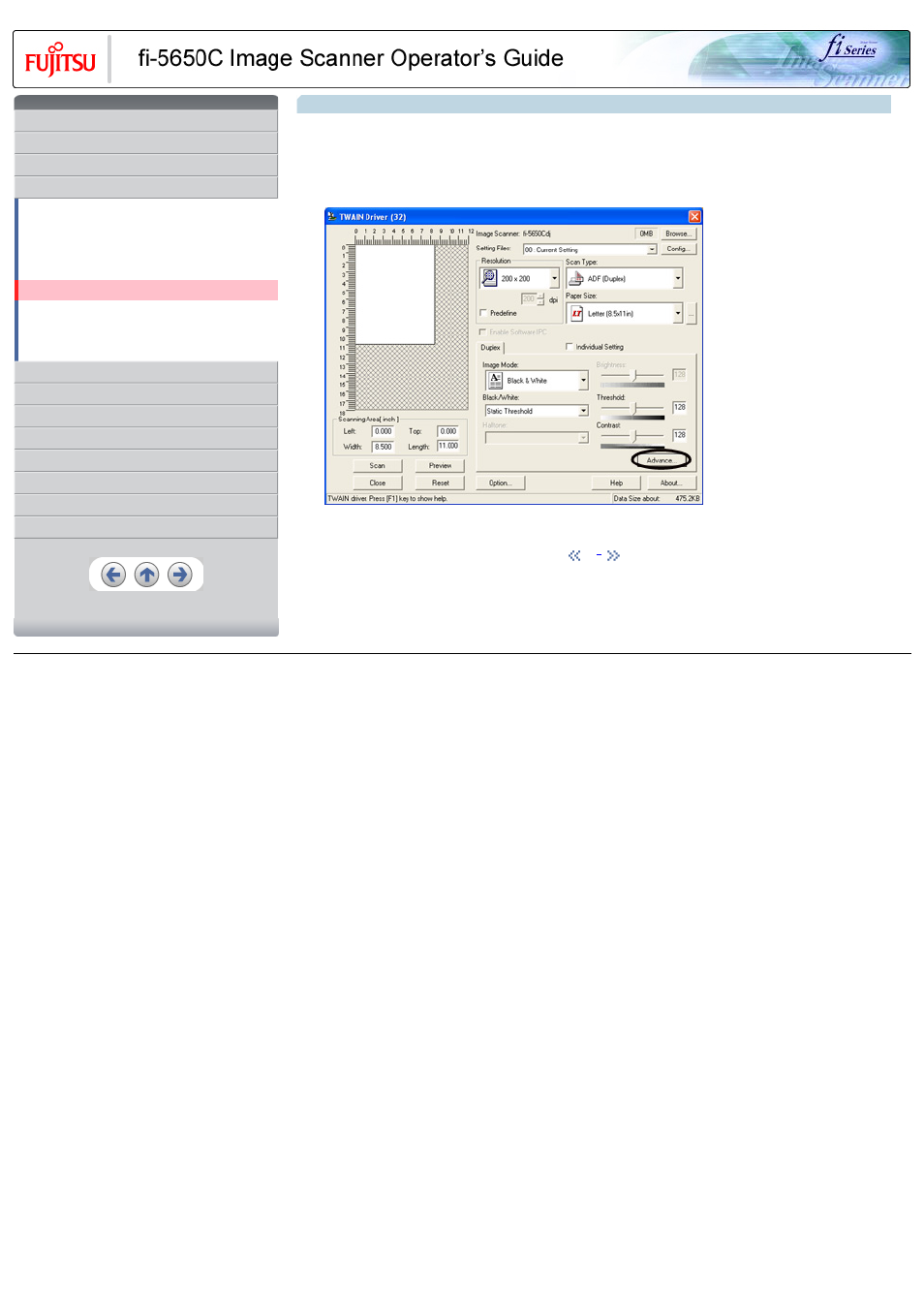 5 selecting a color to drop out | FUJITSU Image Scanner fi-5650C User Manual | Page 82 / 161
