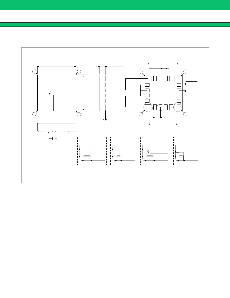 Package dimension, Mb15f74ul | FUJITSU MB15F74UL User Manual | Page 25 / 26