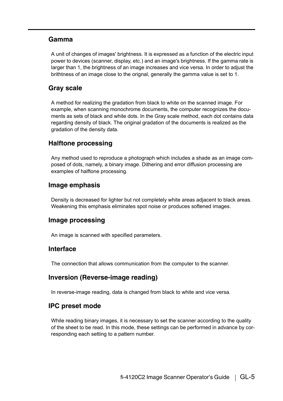 FUJITSU fi-4120C2 User Manual | Page 121 / 130