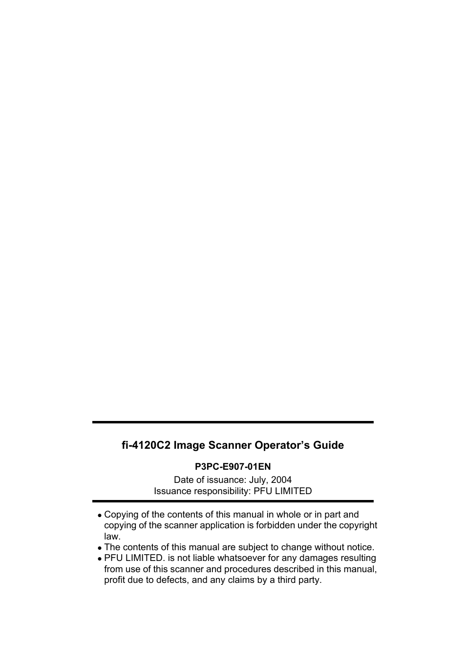 FUJITSU fi-4120C2 User Manual | Page 130 / 130