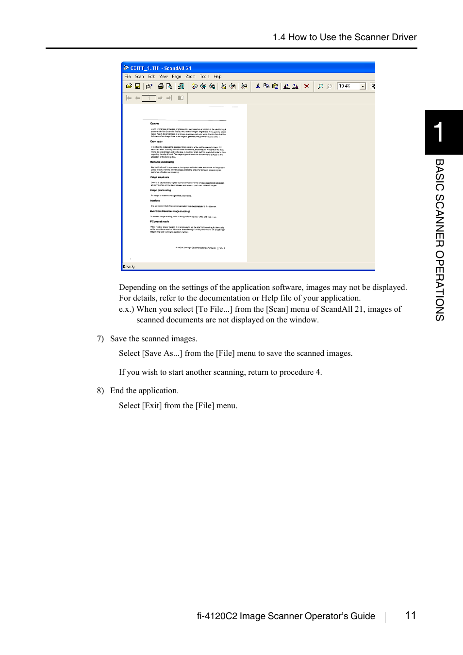 FUJITSU fi-4120C2 User Manual | Page 27 / 130