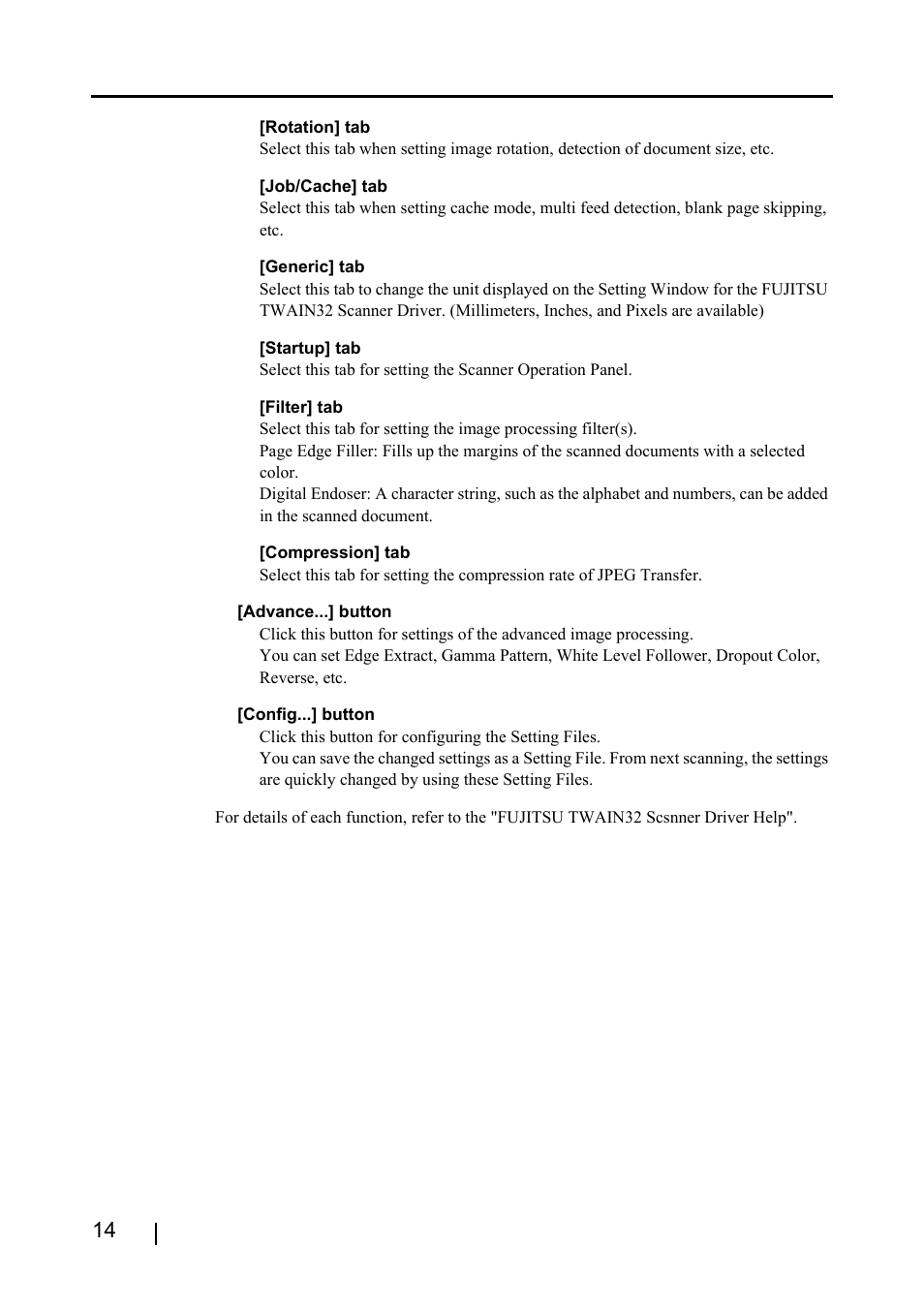 FUJITSU fi-4120C2 User Manual | Page 30 / 130