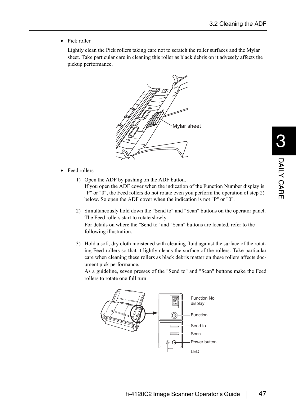 47 daily care | FUJITSU fi-4120C2 User Manual | Page 63 / 130