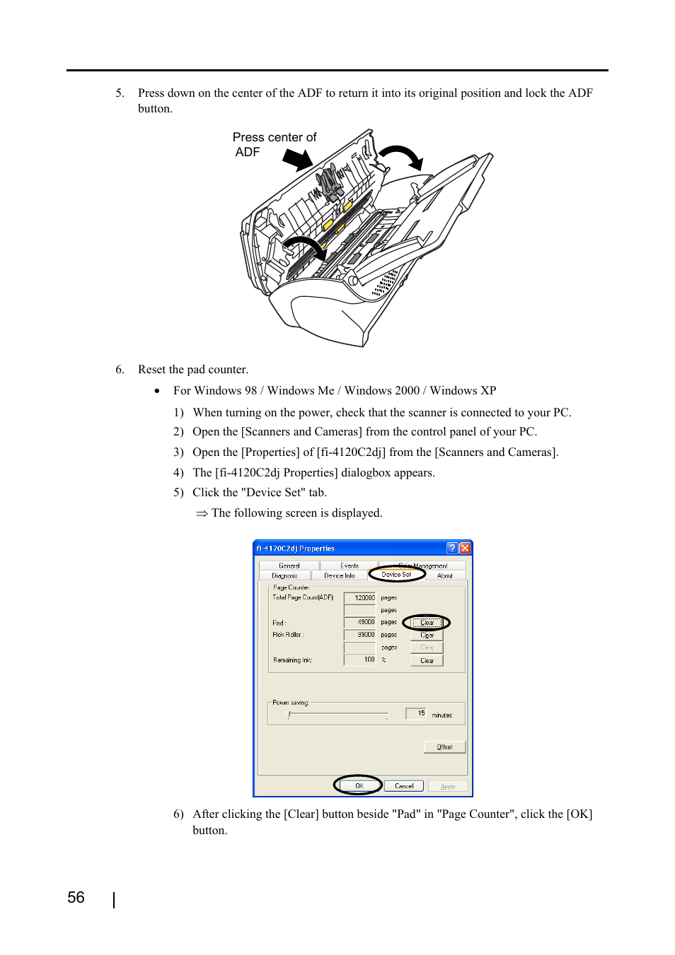 FUJITSU fi-4120C2 User Manual | Page 72 / 130