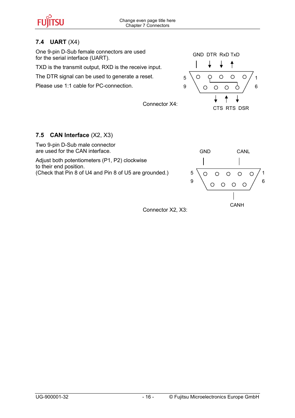FUJITSU FMC-16LX FAMILY User Manual | Page 16 / 20
