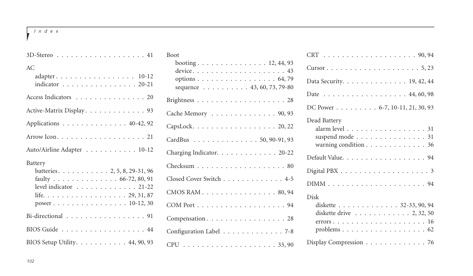 FUJITSU LIFEBOOK B142 User Manual | Page 108 / 112