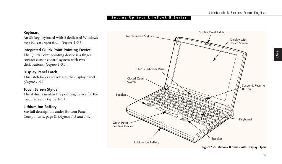 FUJITSU LIFEBOOK B142 User Manual | Page 16 / 112