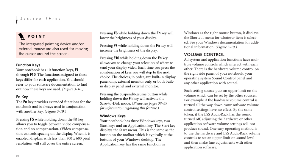 FUJITSU LIFEBOOK B142 User Manual | Page 38 / 112