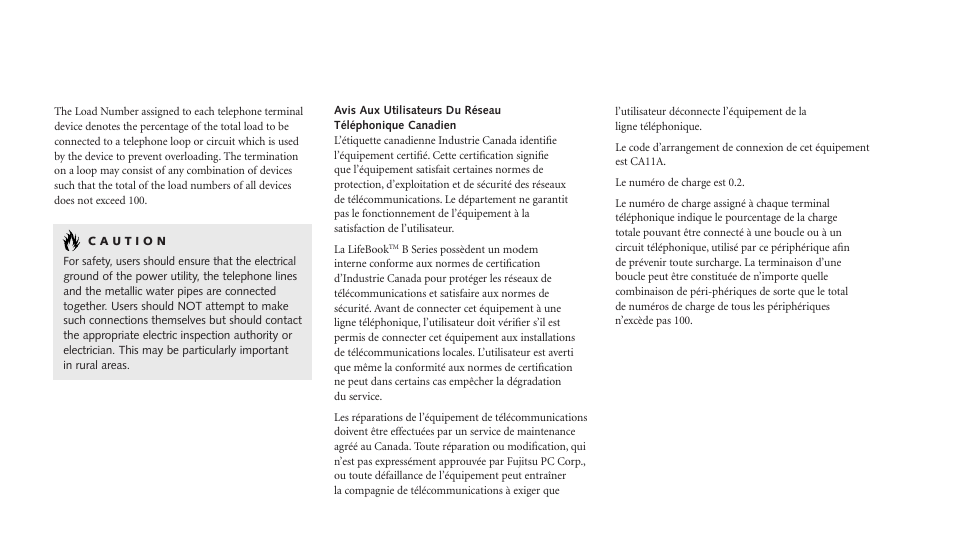 FUJITSU LIFEBOOK B142 User Manual | Page 4 / 112