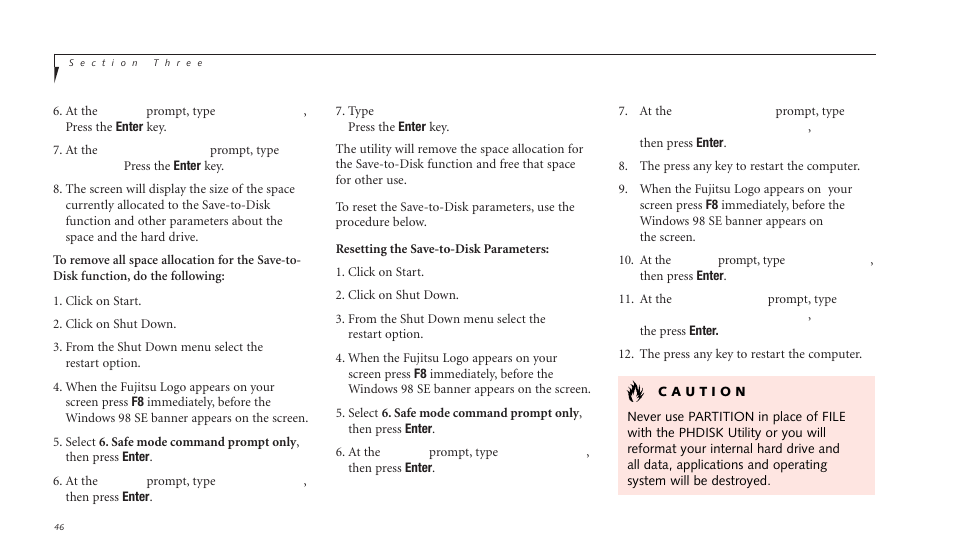 FUJITSU LIFEBOOK B142 User Manual | Page 56 / 112