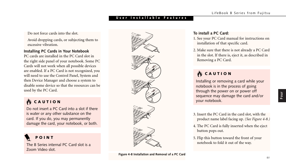 FUJITSU LIFEBOOK B142 User Manual | Page 61 / 112