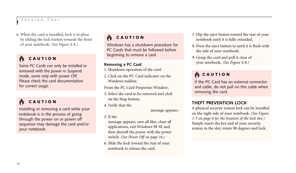 FUJITSU LIFEBOOK B142 User Manual | Page 62 / 112