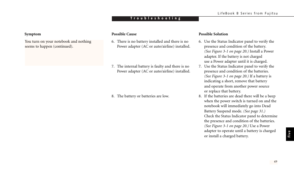 FUJITSU LIFEBOOK B142 User Manual | Page 78 / 112