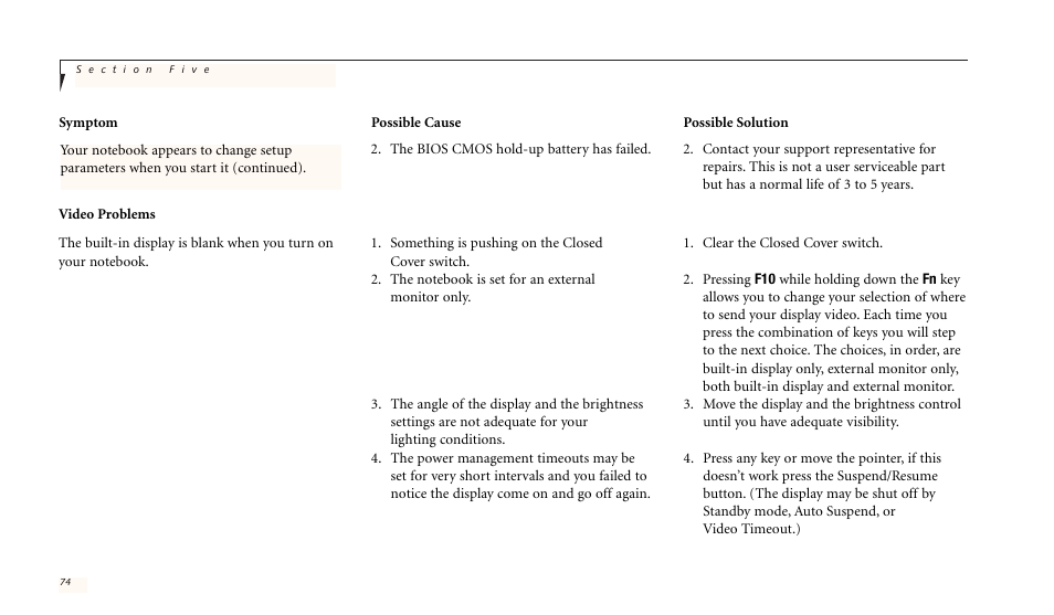 FUJITSU LIFEBOOK B142 User Manual | Page 83 / 112