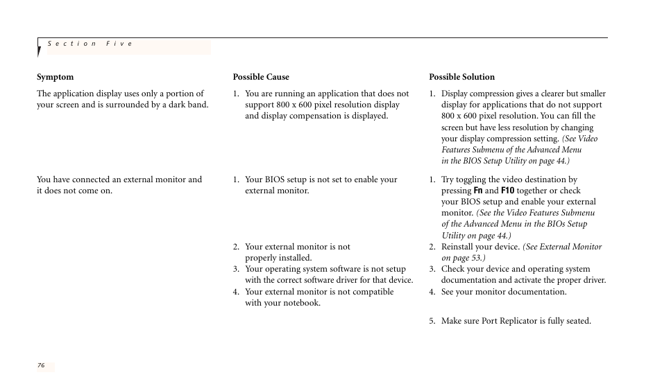 FUJITSU LIFEBOOK B142 User Manual | Page 85 / 112