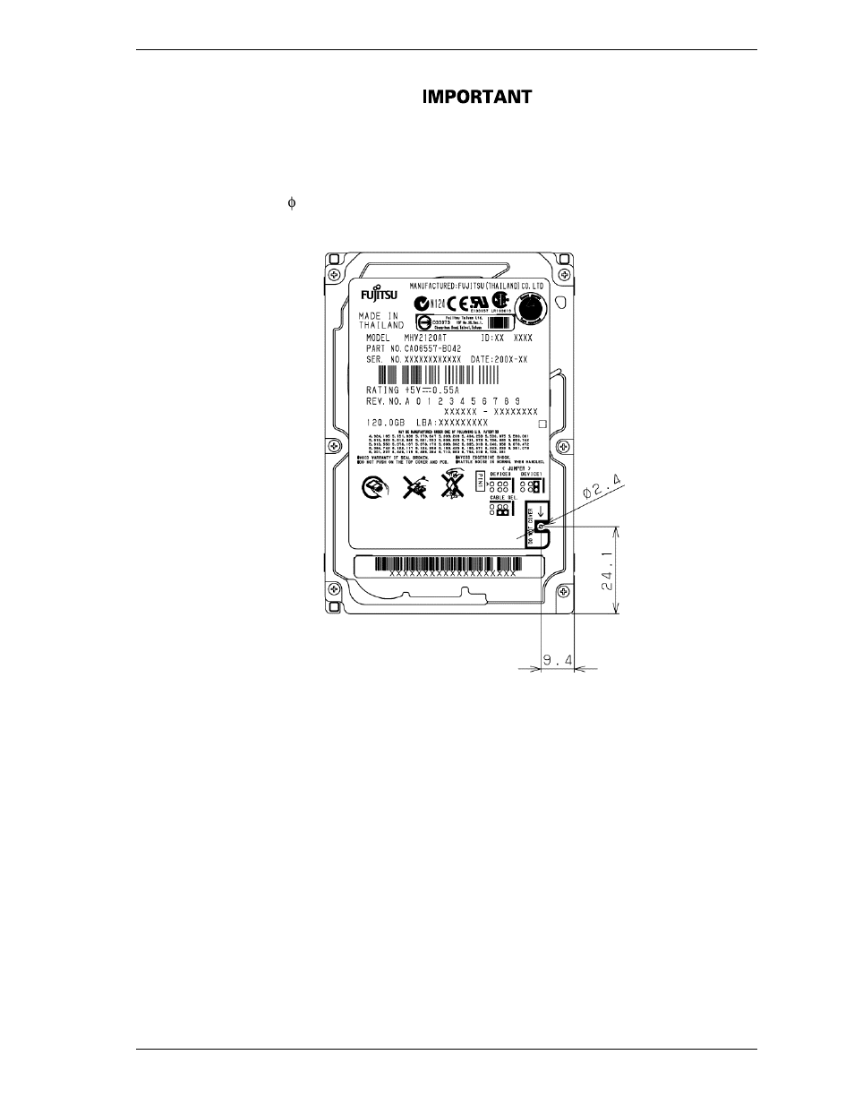 FUJITSU MHV2120AT User Manual | Page 47 / 280