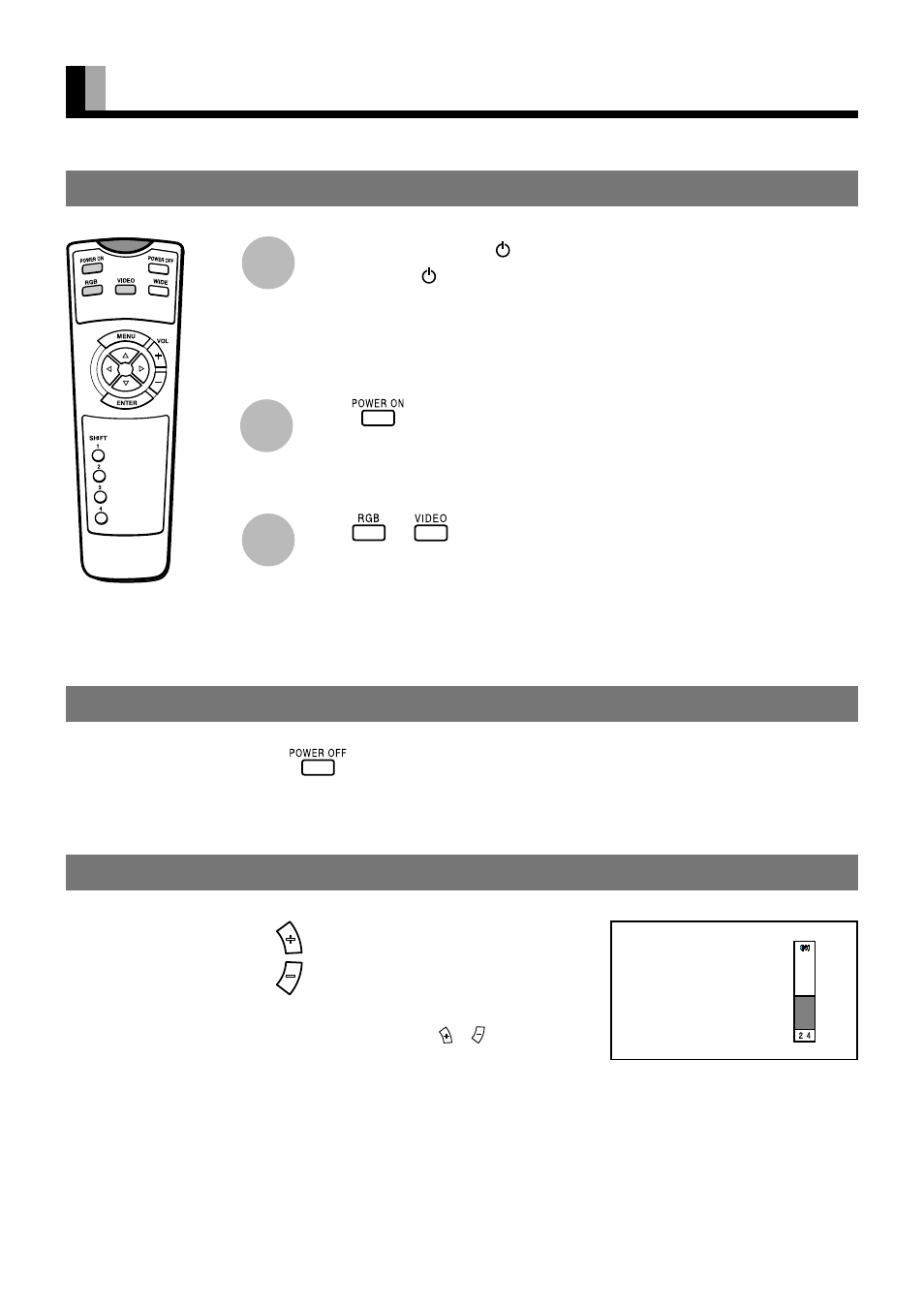 Basic operations | FUJITSU PDS5004U User Manual | Page 19 / 50