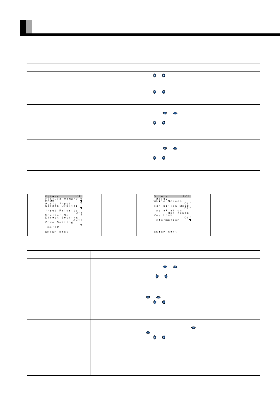 How to use menus (continued), E-24 | FUJITSU PDS5004U User Manual | Page 27 / 50