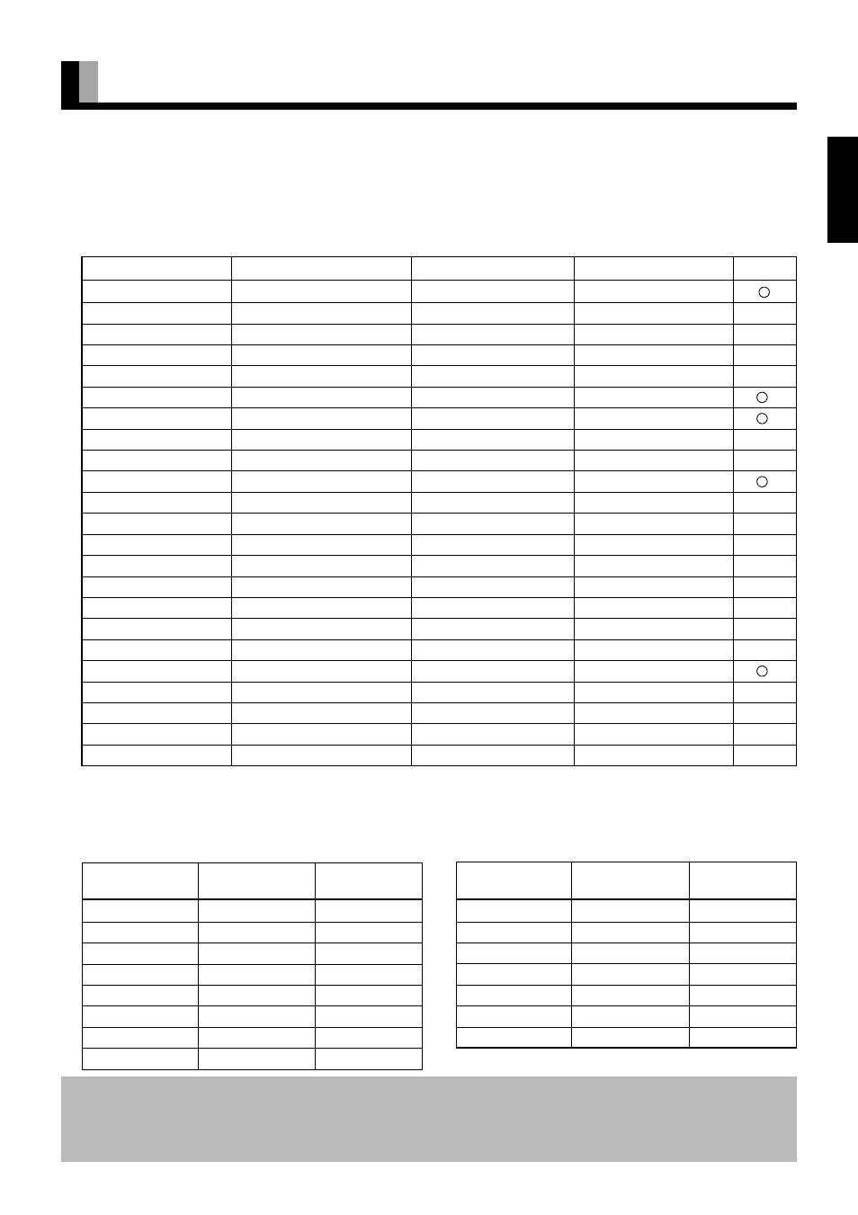 Factory settings, E-43 | FUJITSU PDS5004U User Manual | Page 46 / 50