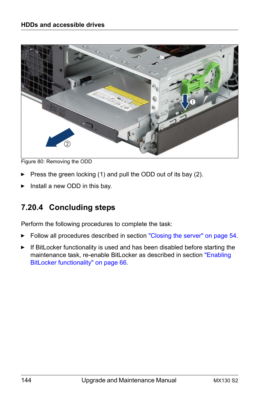 4 concluding steps, Concluding steps | FUJITSU PRIMERGY MX130 S2 User Manual | Page 144 / 256