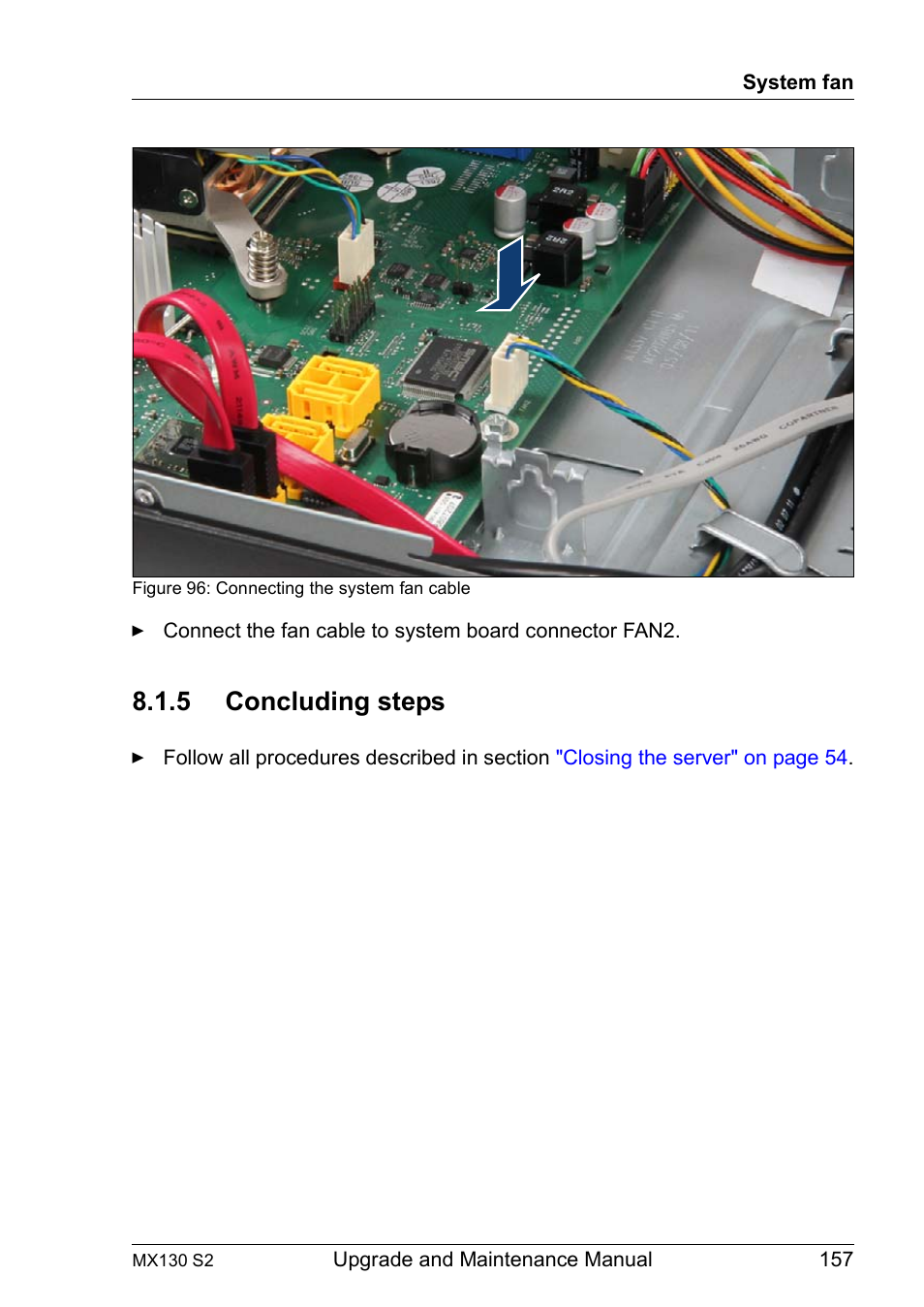 5 concluding steps, Concluding steps | FUJITSU PRIMERGY MX130 S2 User Manual | Page 157 / 256