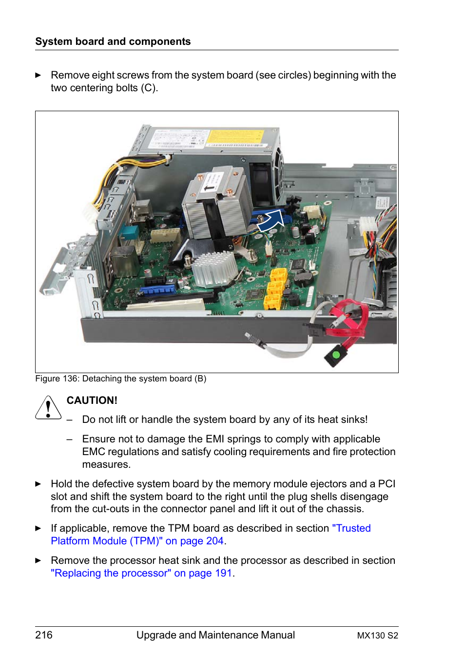 FUJITSU PRIMERGY MX130 S2 User Manual | Page 216 / 256