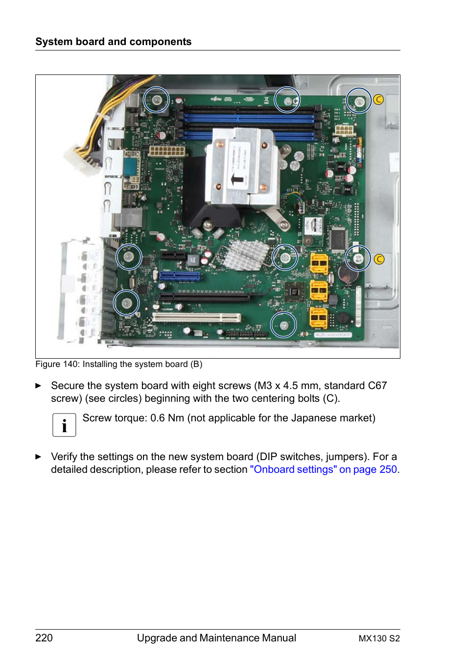 FUJITSU PRIMERGY MX130 S2 User Manual | Page 220 / 256