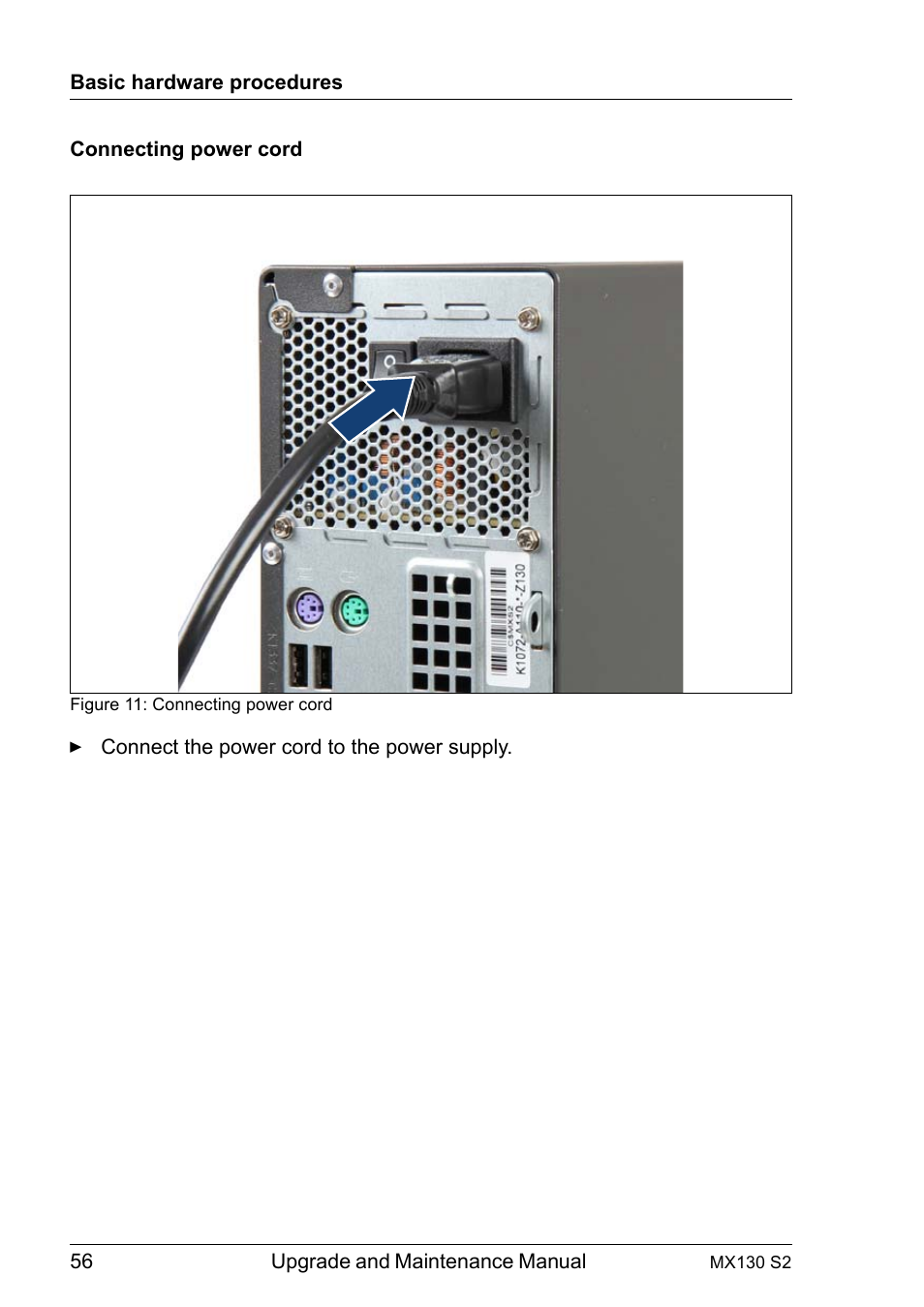 FUJITSU PRIMERGY MX130 S2 User Manual | Page 56 / 256