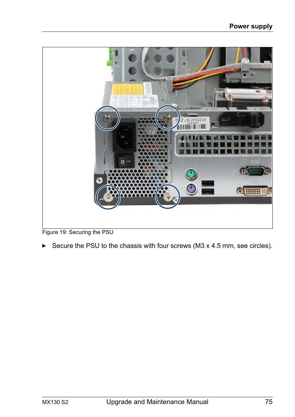 FUJITSU PRIMERGY MX130 S2 User Manual | Page 75 / 256