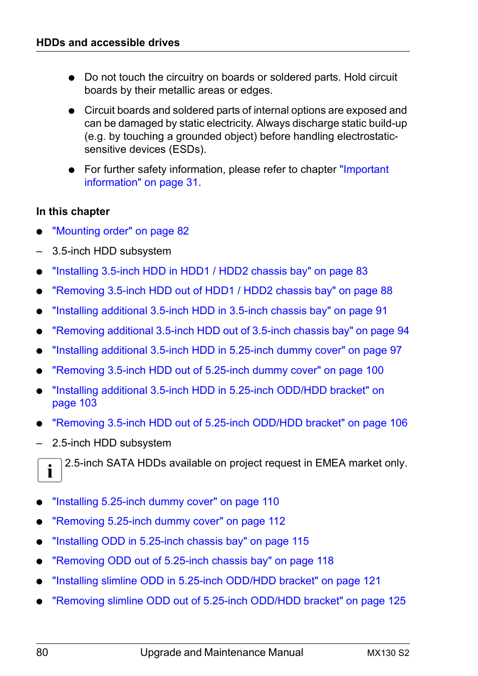 FUJITSU PRIMERGY MX130 S2 User Manual | Page 80 / 256