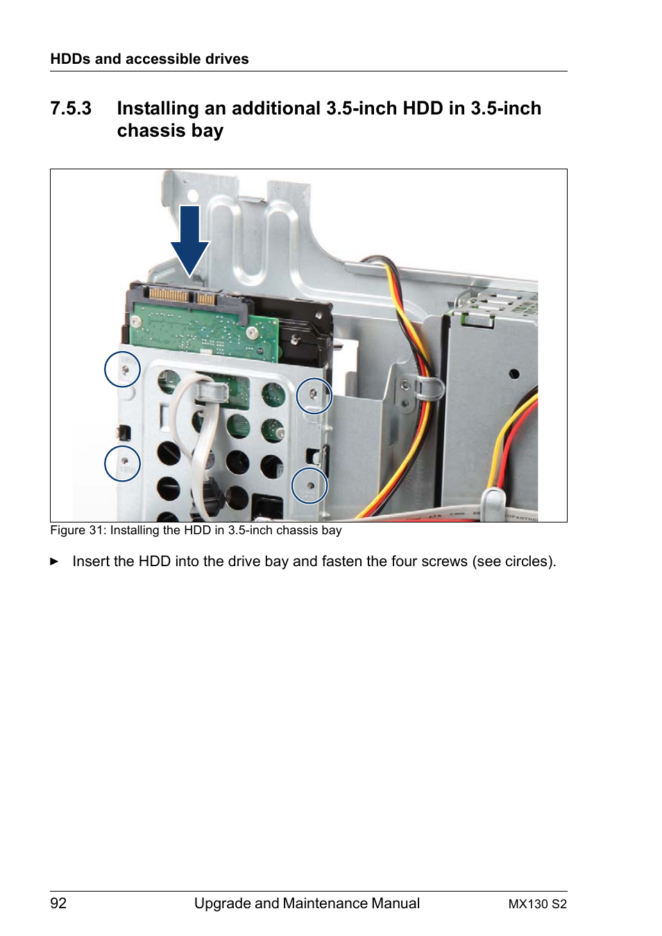 FUJITSU PRIMERGY MX130 S2 User Manual | Page 92 / 256