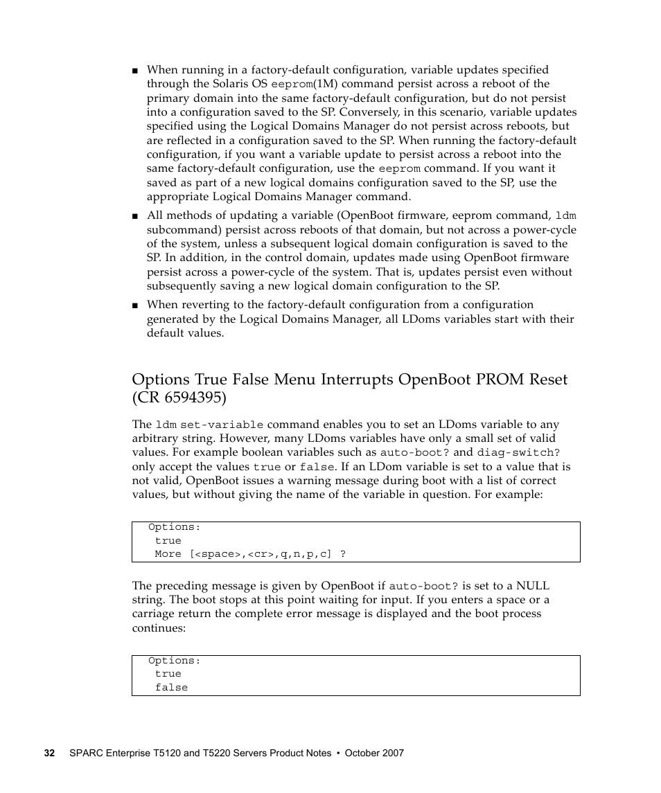 FUJITSU SPARC ENTERPRISE T5120 User Manual | Page 42 / 58