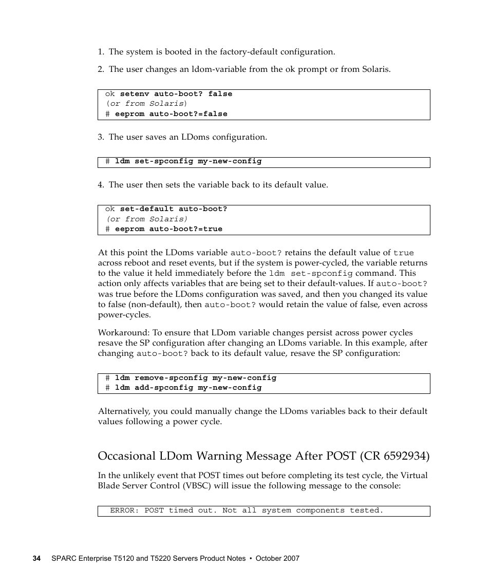 FUJITSU SPARC ENTERPRISE T5120 User Manual | Page 44 / 58