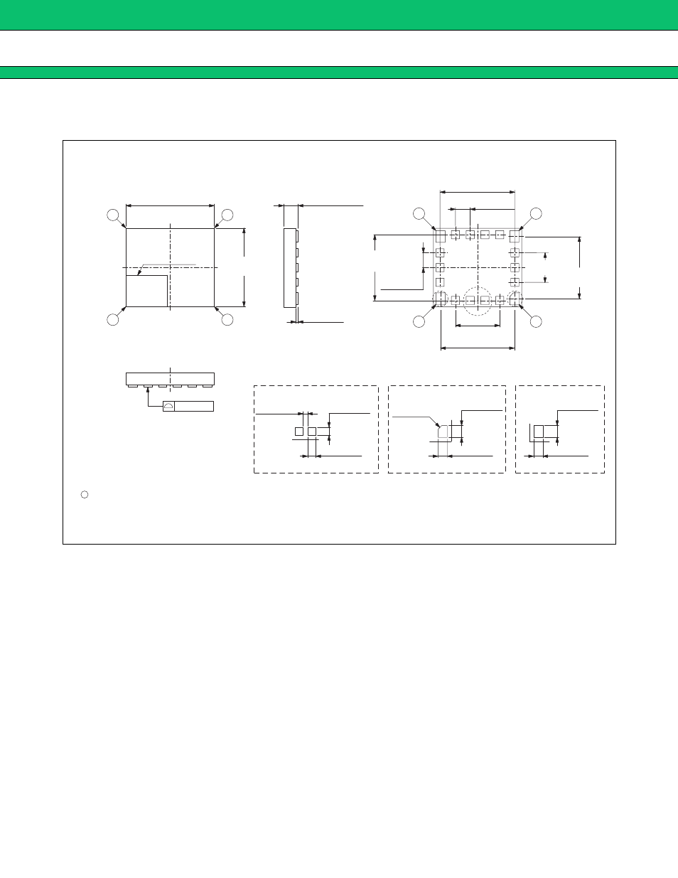 Package dimension, Mb15f74uv | FUJITSU MB15F74UV User Manual | Page 24 / 25