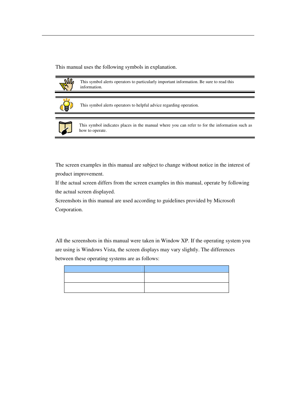 Users who may use windows vista | FUJITSU SCANSNAP P2WW-2301-01ENZ0 User Manual | Page 6 / 90