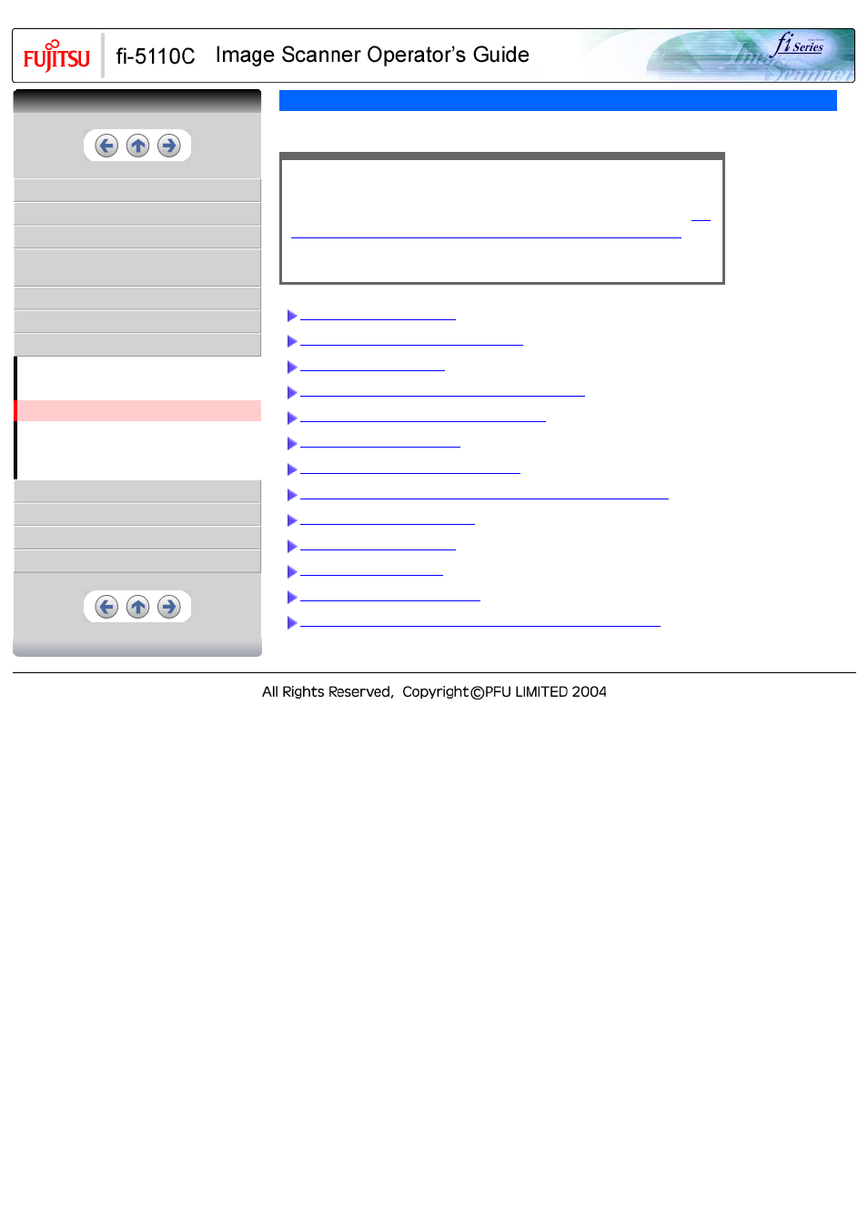 FUJITSU fi-5110C User Manual | Page 100 / 137