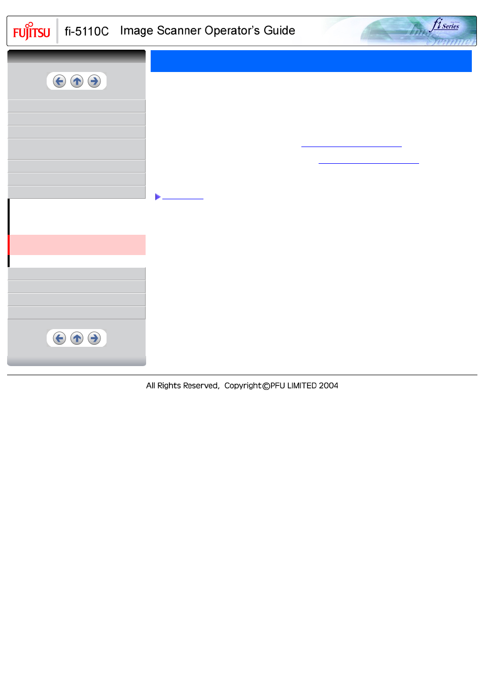 FUJITSU fi-5110C User Manual | Page 115 / 137