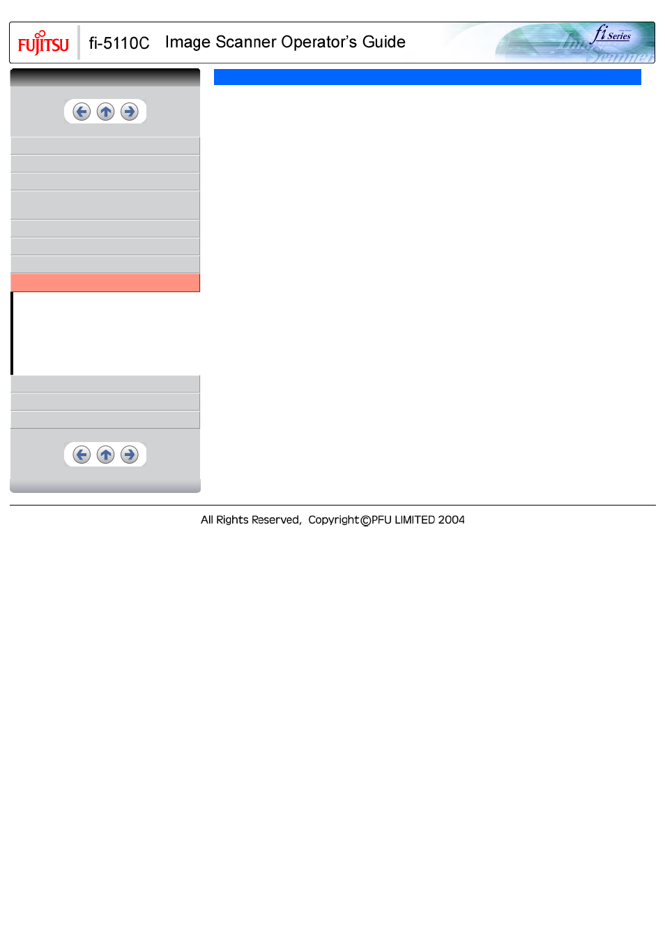 FUJITSU fi-5110C User Manual | Page 119 / 137