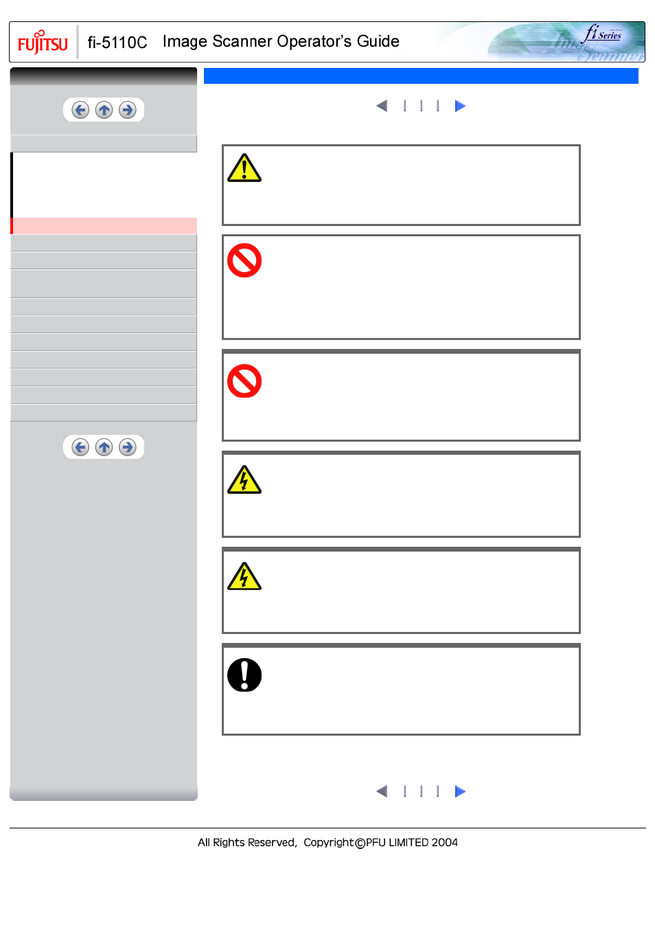 FUJITSU fi-5110C User Manual | Page 12 / 137