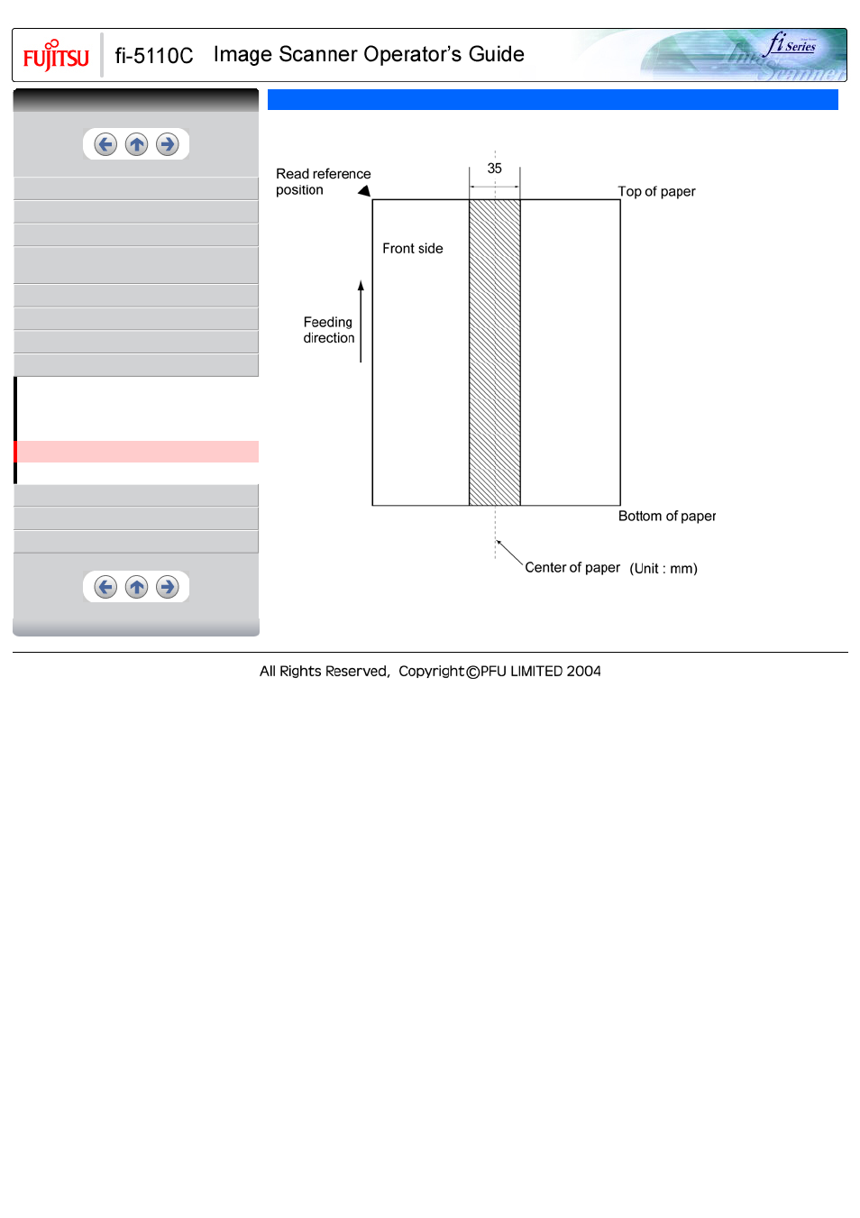 FUJITSU fi-5110C User Manual | Page 124 / 137