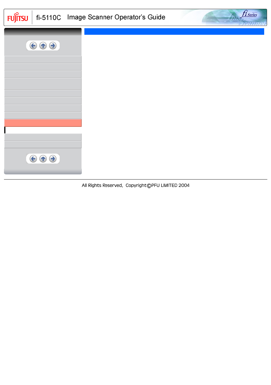 FUJITSU fi-5110C User Manual | Page 127 / 137