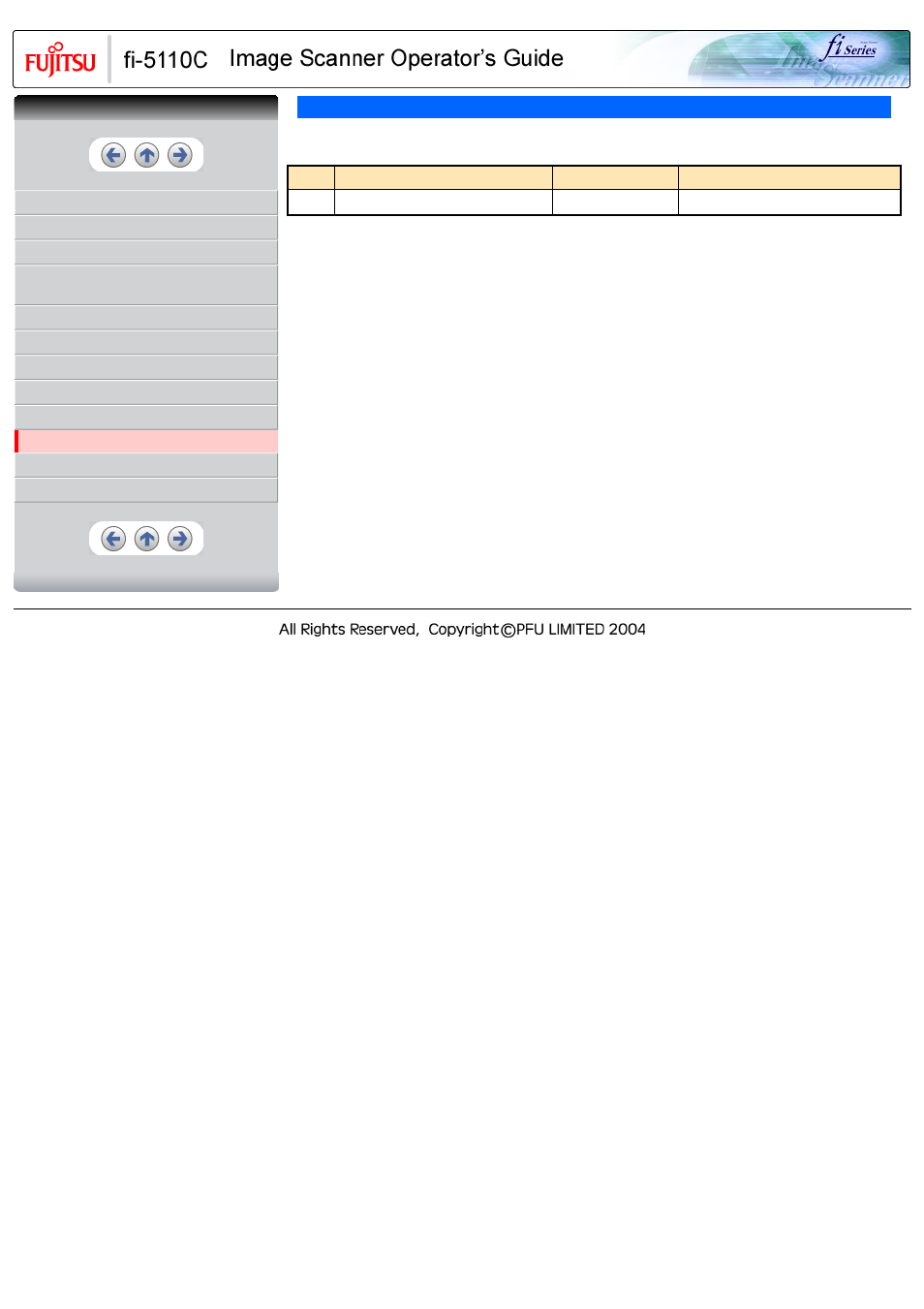 FUJITSU fi-5110C User Manual | Page 128 / 137