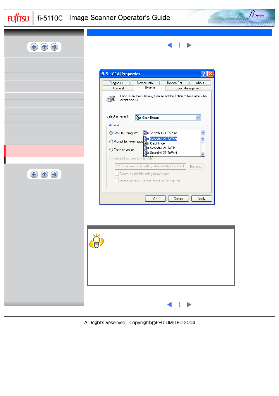 FUJITSU fi-5110C User Manual | Page 137 / 137