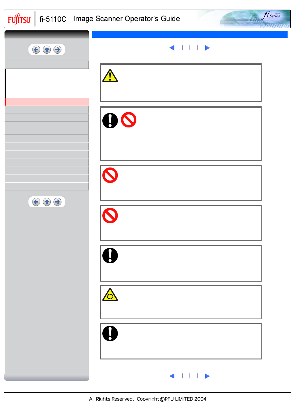 FUJITSU fi-5110C User Manual | Page 14 / 137